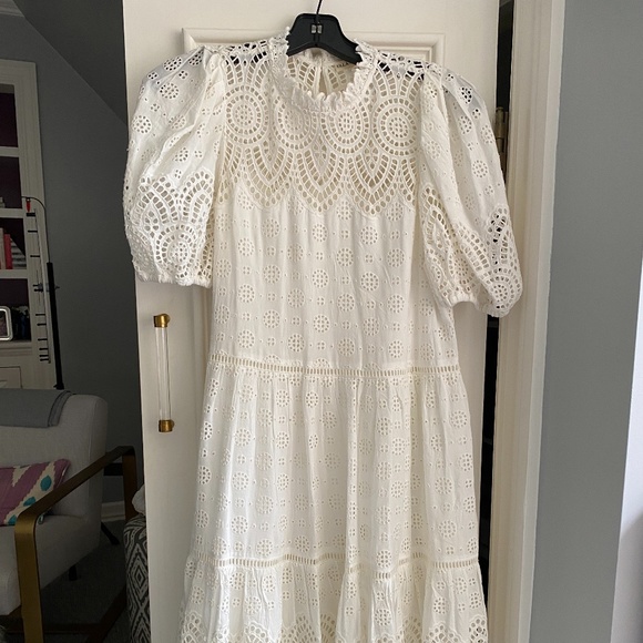 Ulla Johnson Eyelet Dress Size 2 - Picture 2 of 11
